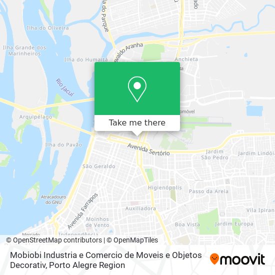 Mobiobi Industria e Comercio de Moveis e Objetos Decorativ map