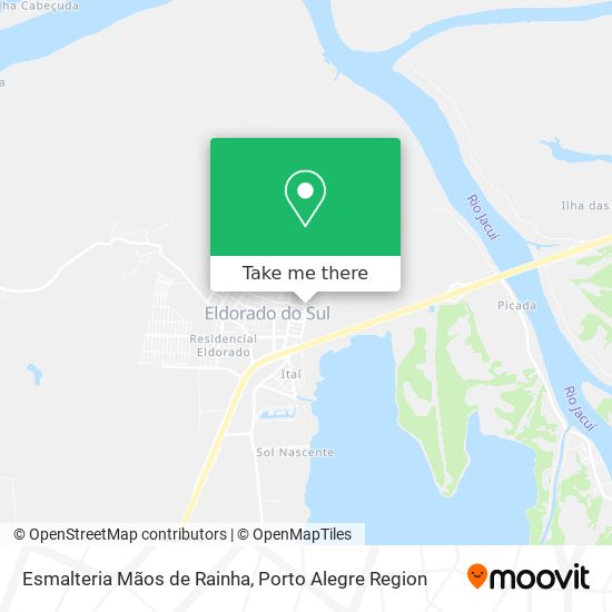 Esmalteria Mãos de Rainha map