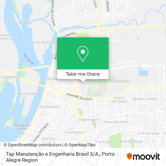 Tap Manutenção e Engenharia Brasil S / A. map