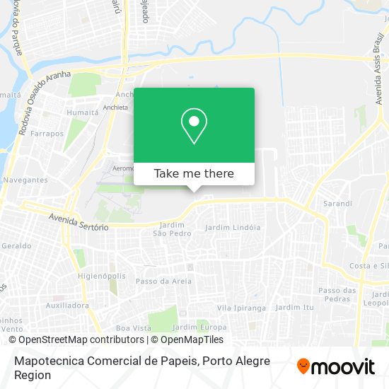 Mapotecnica Comercial de Papeis map