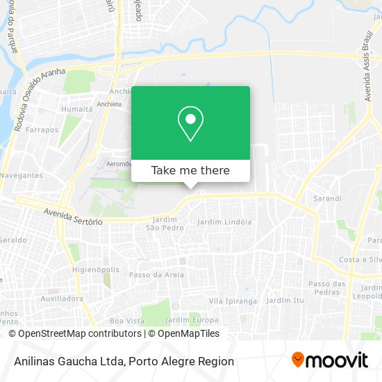 Anilinas Gaucha Ltda map