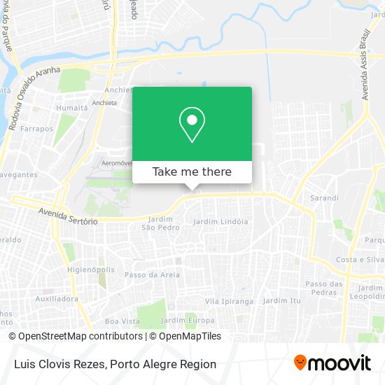 Luis Clovis Rezes map