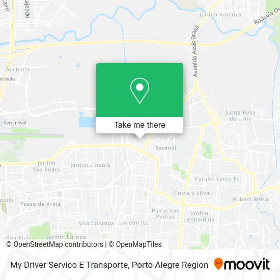 My Driver Servico E Transporte map