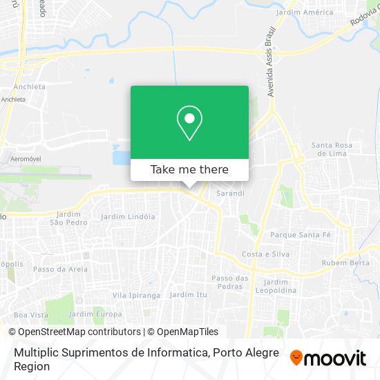 Multiplic Suprimentos de Informatica map