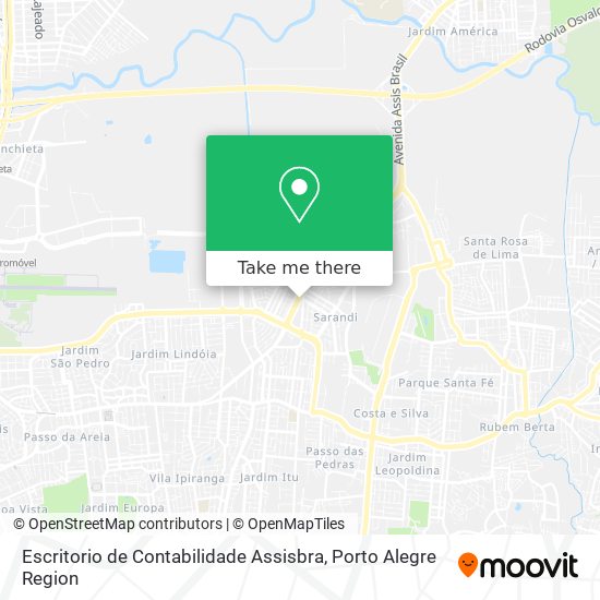 Escritorio de Contabilidade Assisbra map