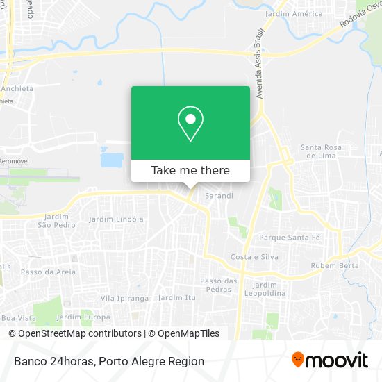 Banco 24horas map