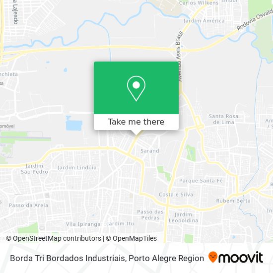 Borda Tri Bordados Industriais map