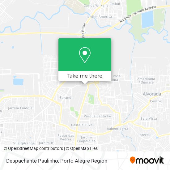 Despachante Paulinho map