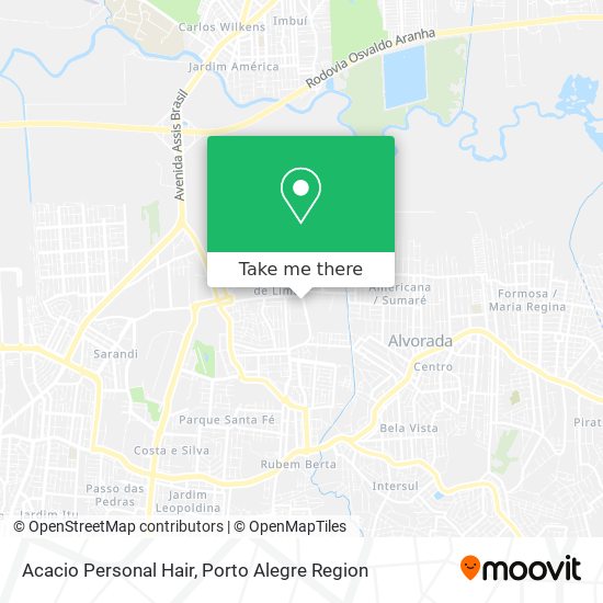 Acacio Personal Hair map