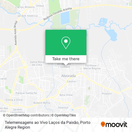 Mapa Telemensagens ao Vivo Laços da Paixão