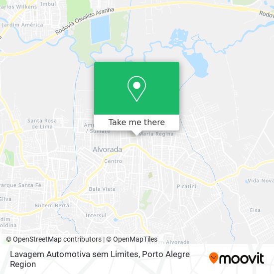 Mapa Lavagem Automotiva sem Limites