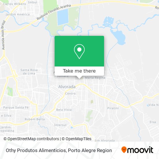 Othy Produtos Alimenticios map
