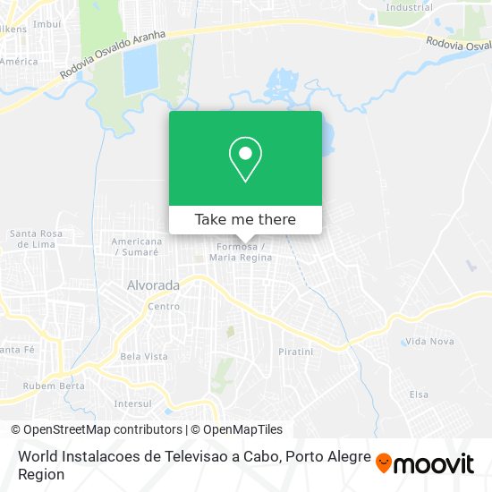World Instalacoes de Televisao a Cabo map