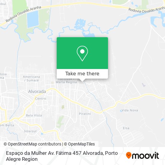 Espaço da Mulher Av. Fátima 457 Alvorada map