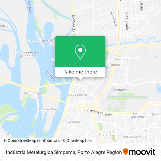 Indústria Metalurgica Simpema map