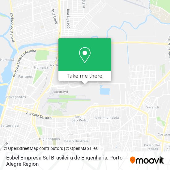 Esbel Empresa Sul Brasileira de Engenharia map