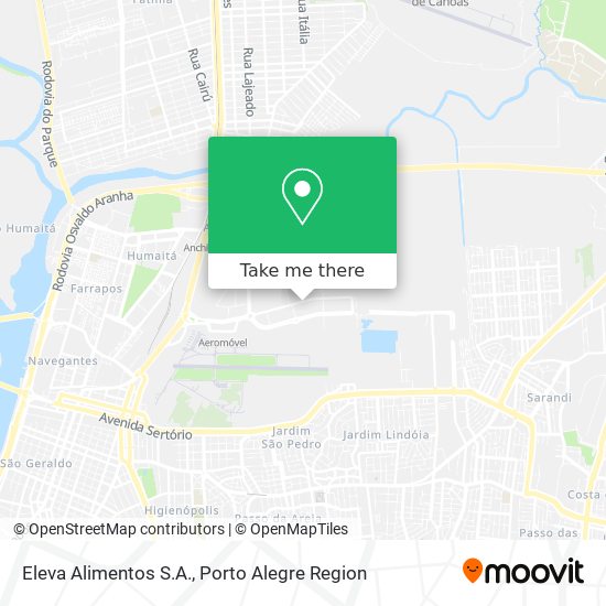 Eleva Alimentos S.A. map