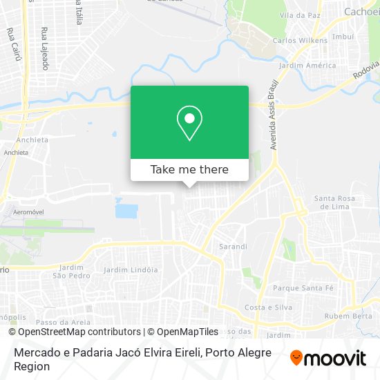 Mercado e Padaria Jacó Elvira Eireli map