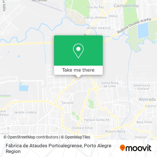 Fábrica de Ataudes Portoalegrense map