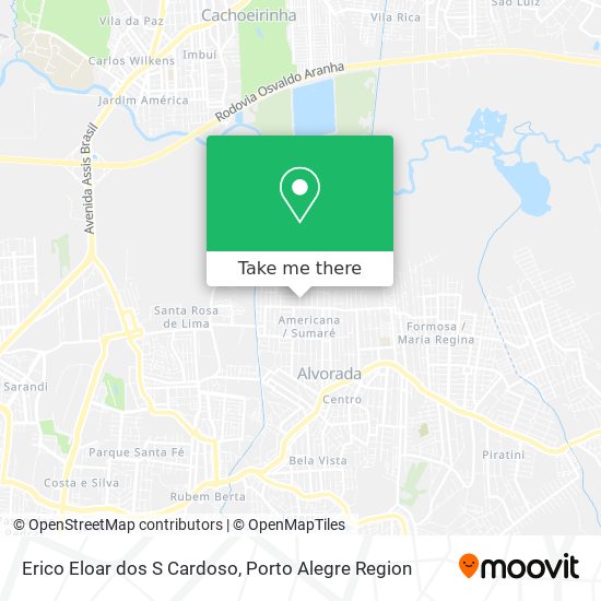 Erico Eloar dos S Cardoso map