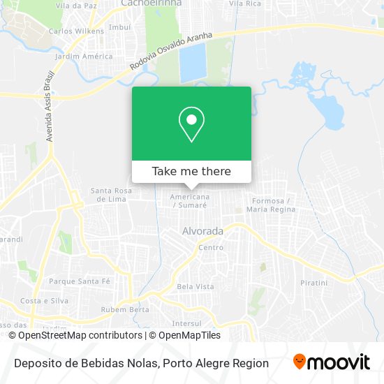 Deposito de Bebidas Nolas map