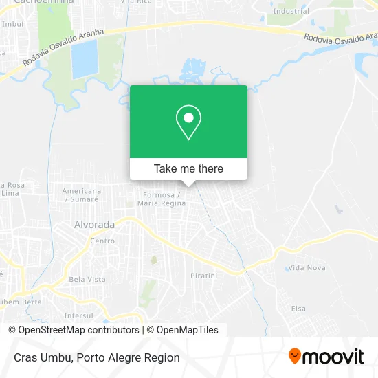 Cras Umbu map