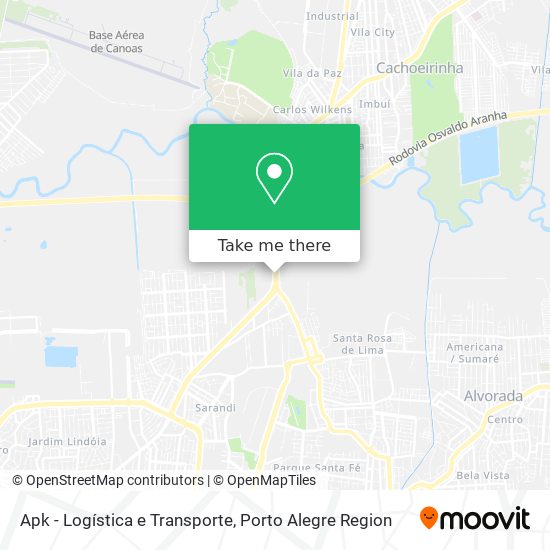 Apk - Logística e Transporte map