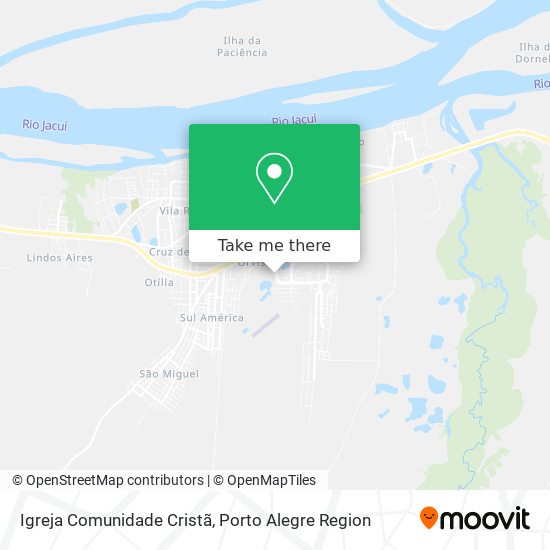 Igreja Comunidade Cristã map