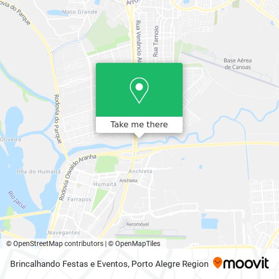 Brincalhando Festas e Eventos map