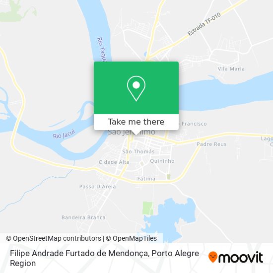 Filipe Andrade Furtado de Mendonça map