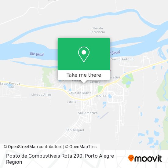 Posto de Combustíveis Rota 290 map