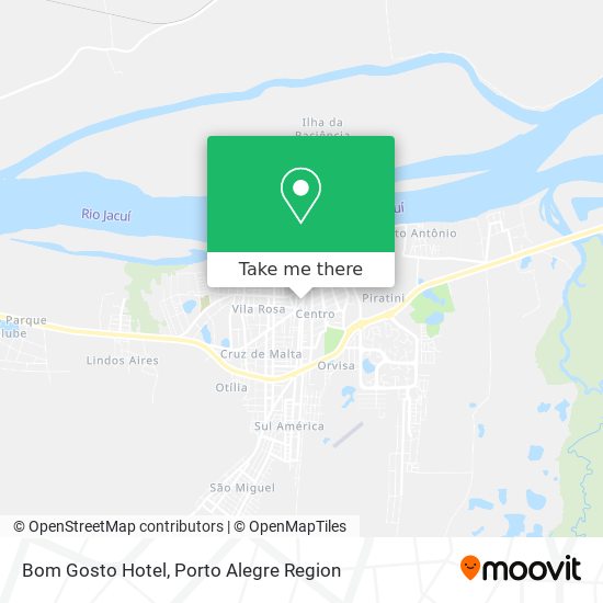 Bom Gosto Hotel map