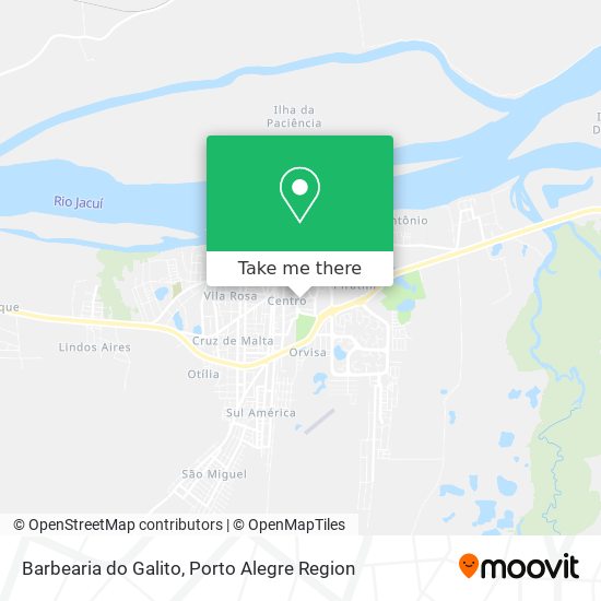 Barbearia do Galito map