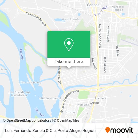Luiz Fernando Zanela & Cia map