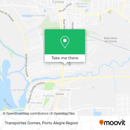 Mapa Transportes Gomes