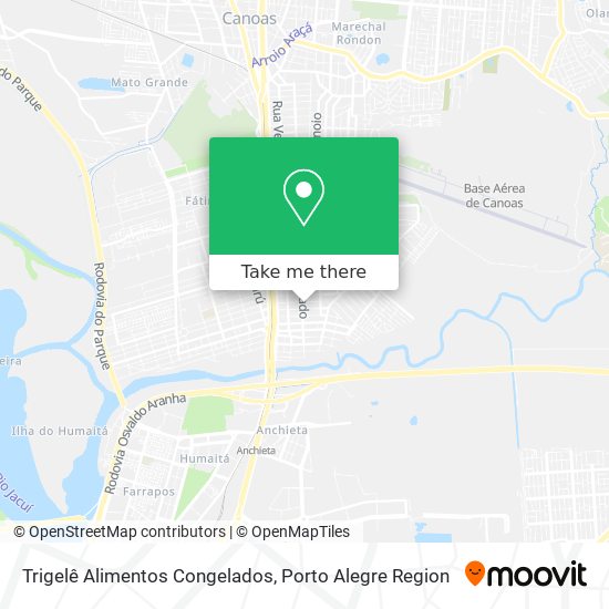 Trigelê Alimentos Congelados map