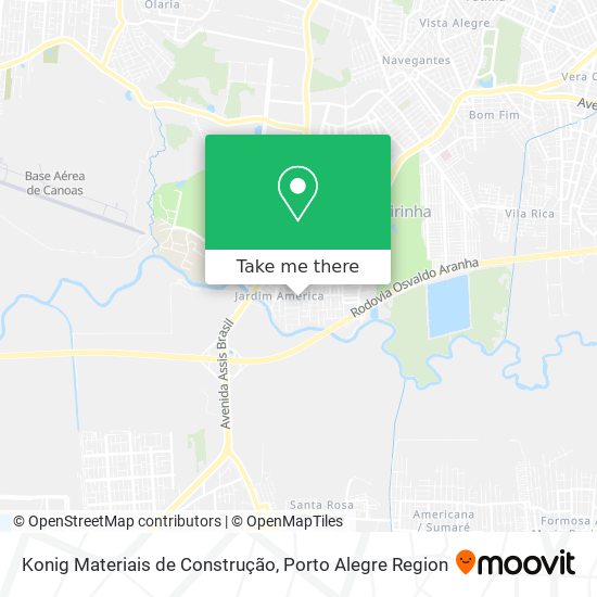 Konig Materiais de Construção map
