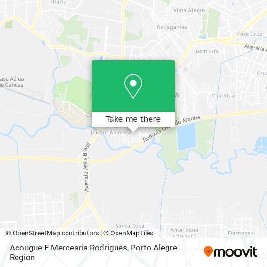 Acougue E Mercearia Rodrigues map