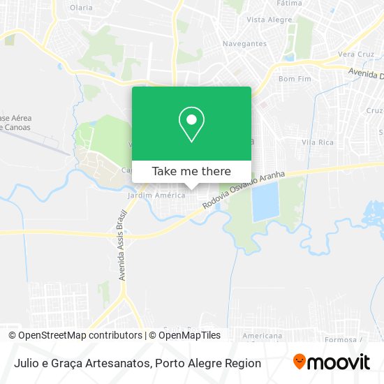 Julio e Graça Artesanatos map