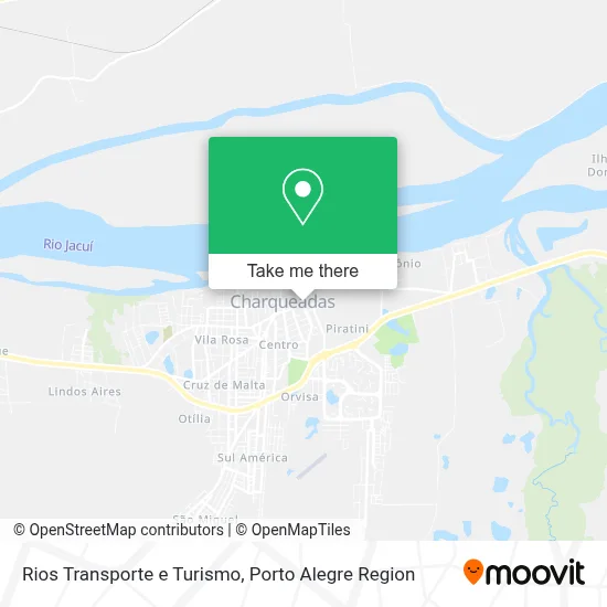 Rios Transporte e Turismo map