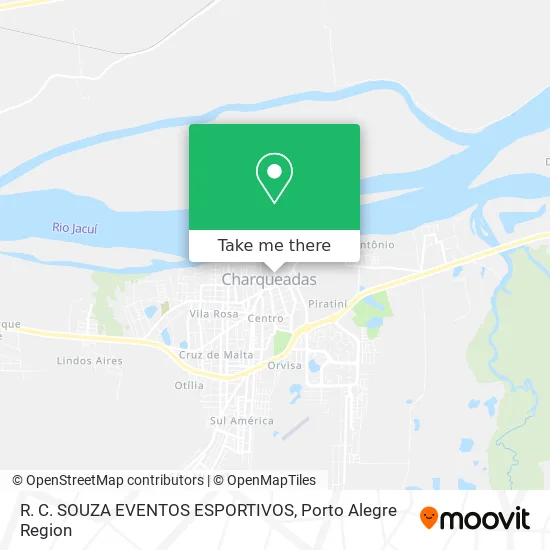 R. C. SOUZA EVENTOS ESPORTIVOS map