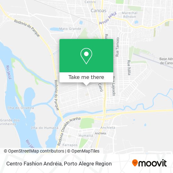 Centro Fashion Andréia map