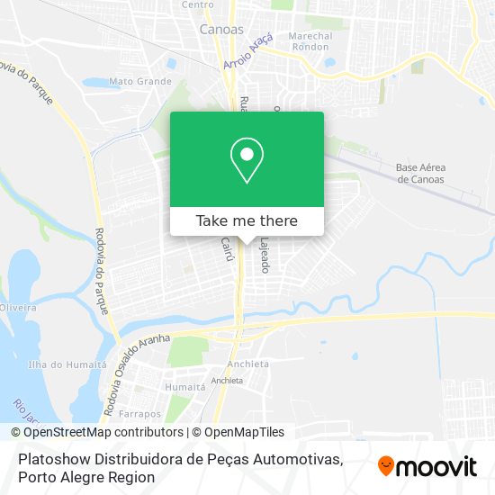 Platoshow Distribuidora de Peças Automotivas map