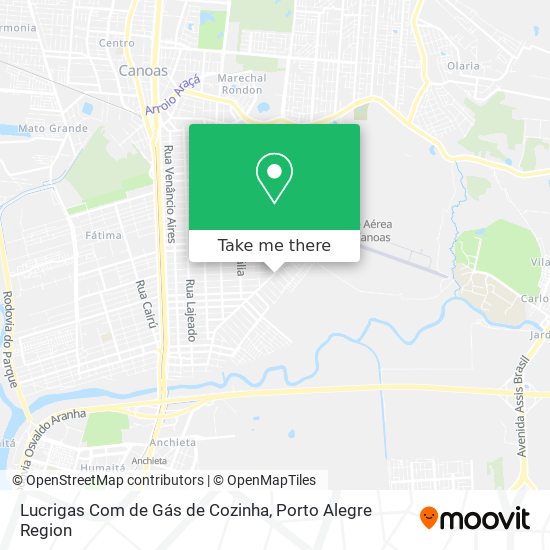 Lucrigas Com de Gás de Cozinha map