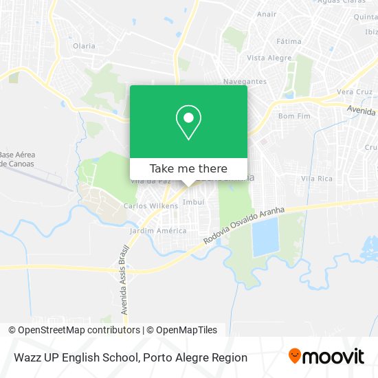 Wazz UP English School map