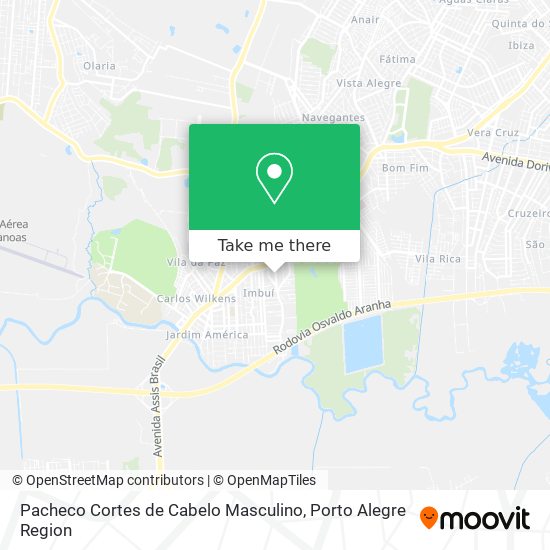 Pacheco Cortes de Cabelo Masculino map