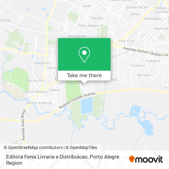 Editora Fenix Livraria e Distribuicao map
