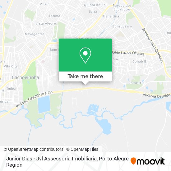 Junior Dias - Jvl Assessoria Imobiliária map
