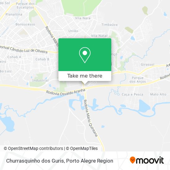 Churrasquinho dos Guris map