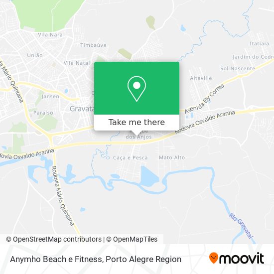 Anymho Beach e Fitness map